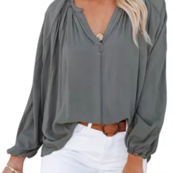 None Tops - 1 2x left New splitneck dolman top